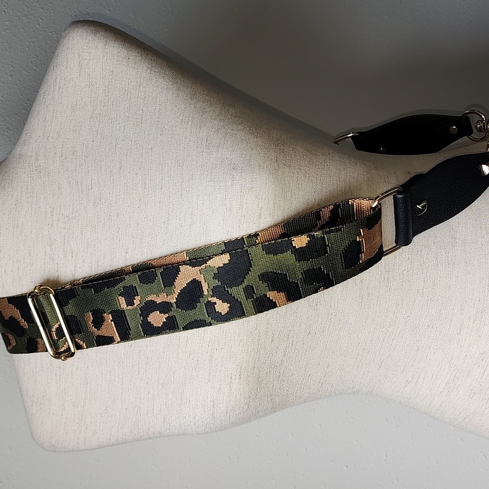 Adjustable Cheetah Purse Strap REPLACEMENT By Clearly Handbags